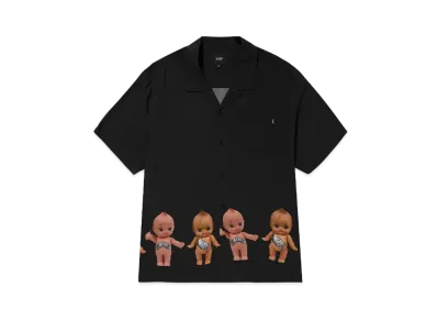 HUF Tagged Resort Shirt "Black"