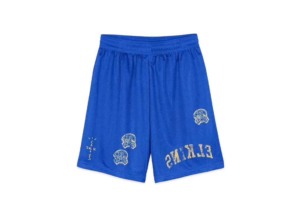 Travis Scott Cactus Jack Elkins Basket Short "Blue"
