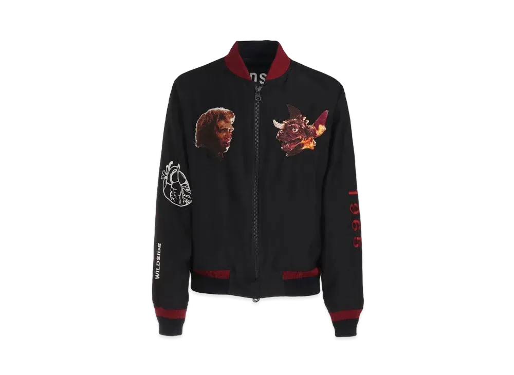 WILDSIDE Yohji Yamamoto x IZUMONSTER Reversible Sukajan "Black"