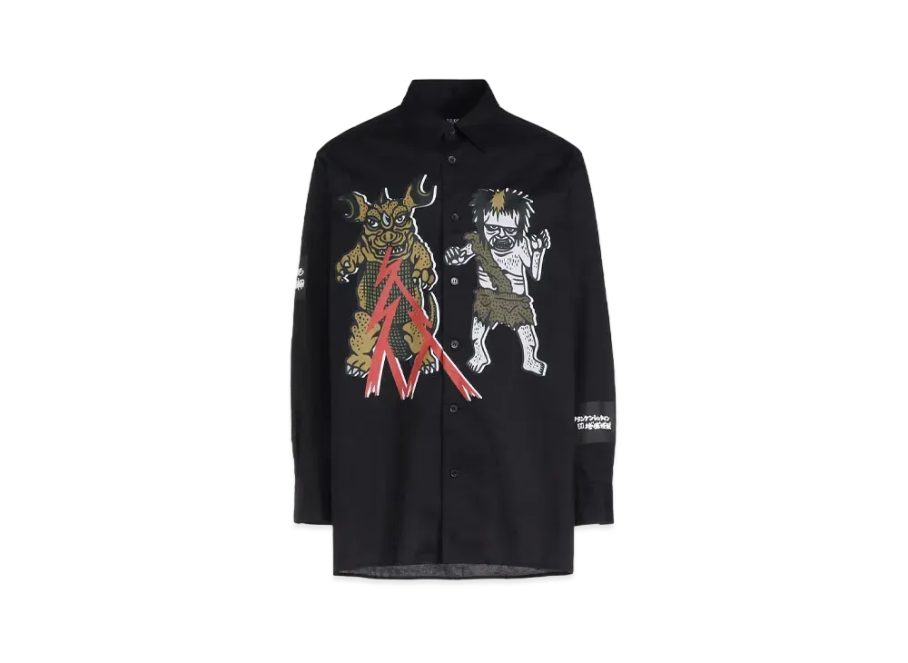 WILDSIDE YOHJI YAMAMOTO x Suzume Uchida Rayon Shirt (Crown of