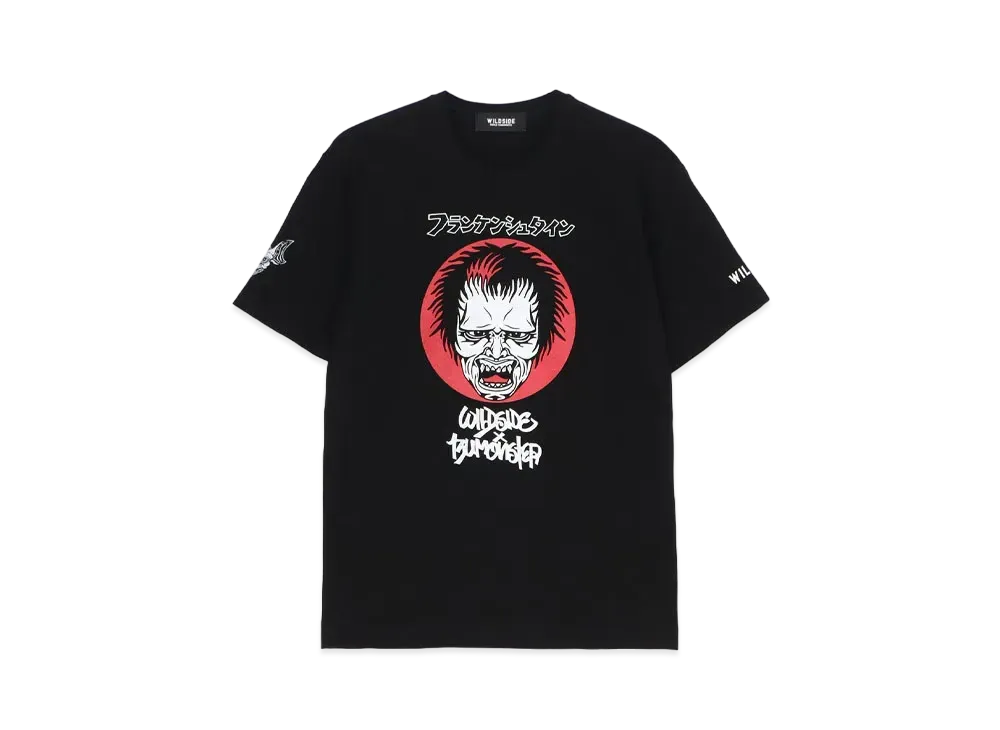 WILDSIDE Yohji Yamamoto x IZUMONSTER T-Shirt "Black"