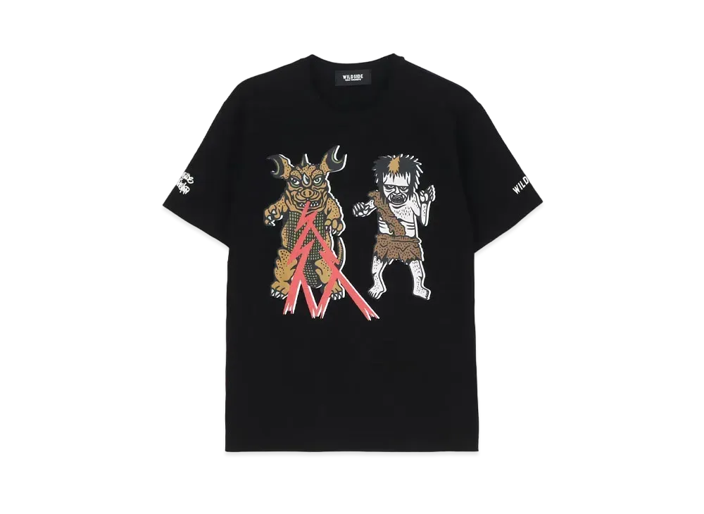 WILDSIDE Yohji Yamamoto x IZUMONSTER T-Shirt "Black"