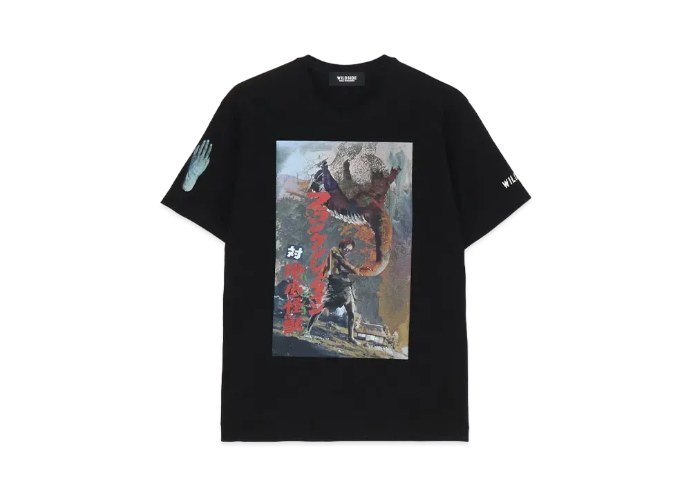 WILDSIDE Yohji Yamamoto x IZUMONSTER T-Shirt "Black"