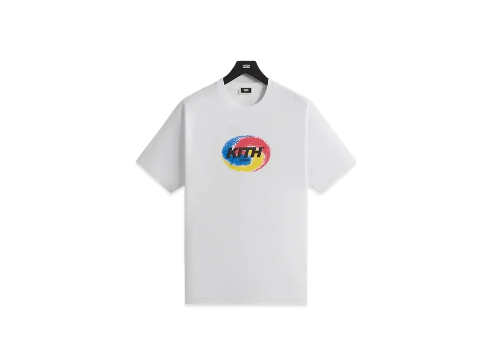 Kith Seoul Spiral Vintage Tee "White"