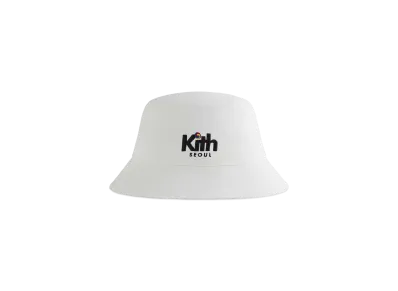 Kith Seoul Dawson Bucket Hat "White"