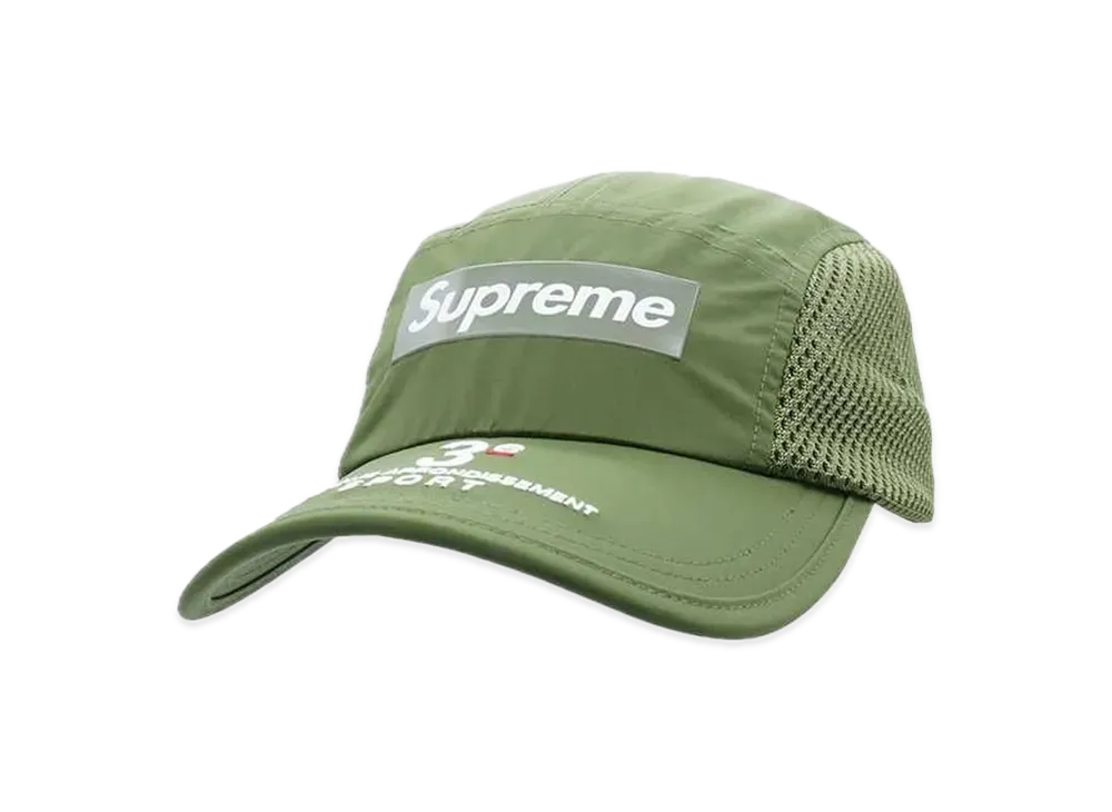 Supreme Mesh Side Panel Camp Cap "Olive"