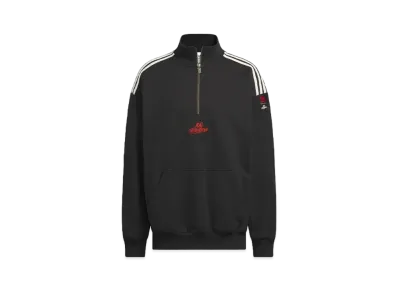 adidas x 100 THIEVES 1/2 Zip "Black"