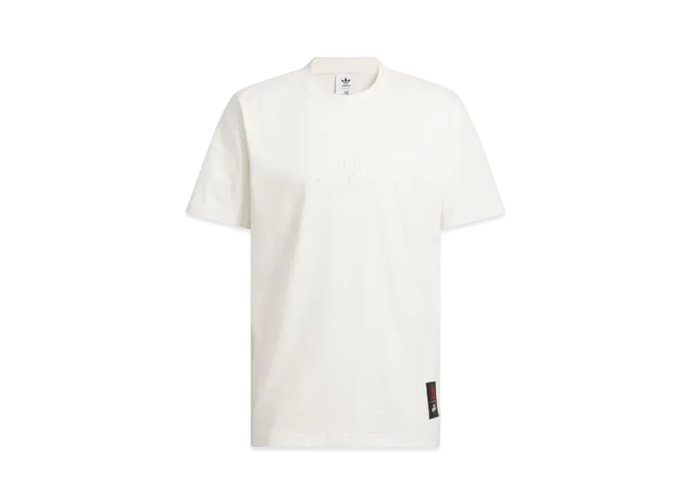 adidas x 100 THIEVES T-Shirt "Chalk White"