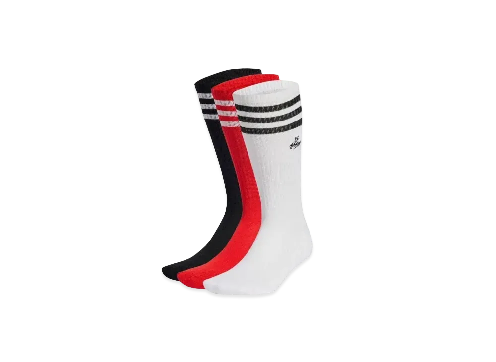 adidas x 100 THIEVES Socks "White/Red/Black"
