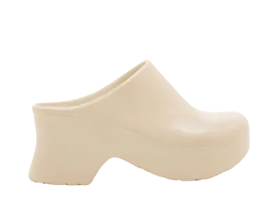 LOEWE Women's Foam Clog In Light Foam Rubber "Light Powder"