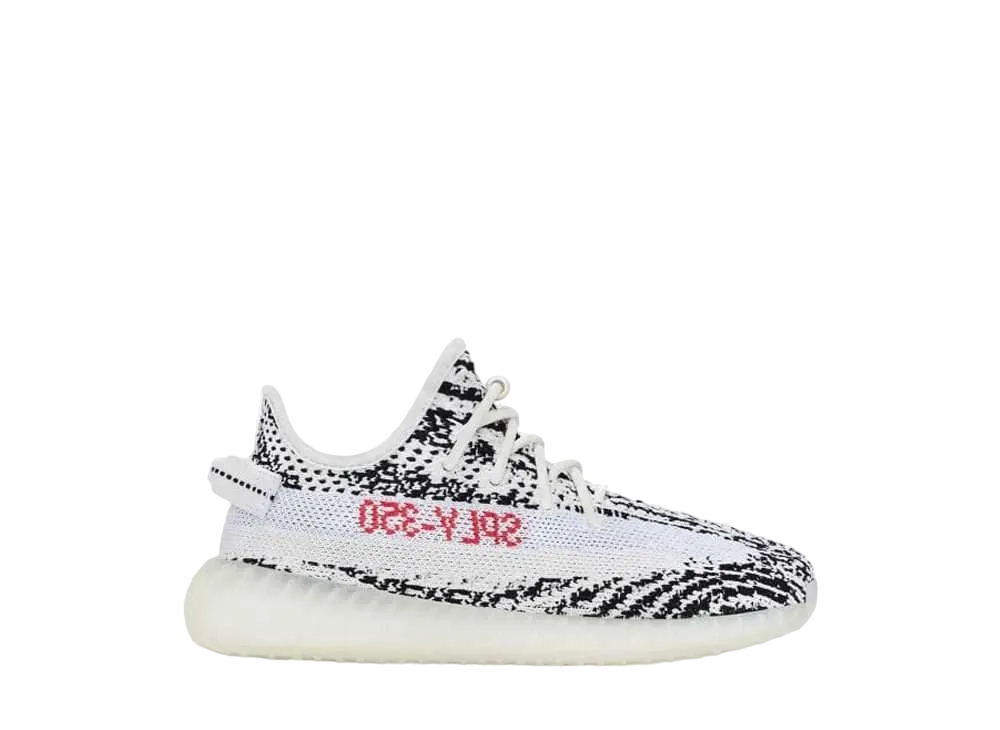 adidas KIDS YEEZY Boost 350V2 "Zebra"