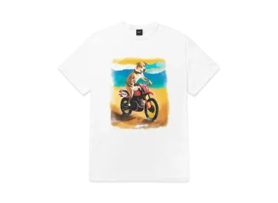 HUF Summer 24 Road Dog Tee "White"