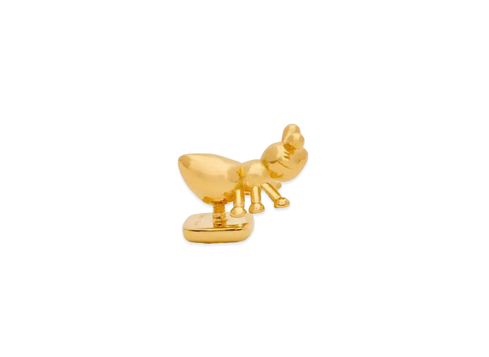 LOEWE Ant Pin In Brass "Gold"