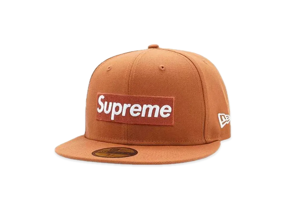 Supreme MLB Teams Box Logo New Era "Burnt Orange"