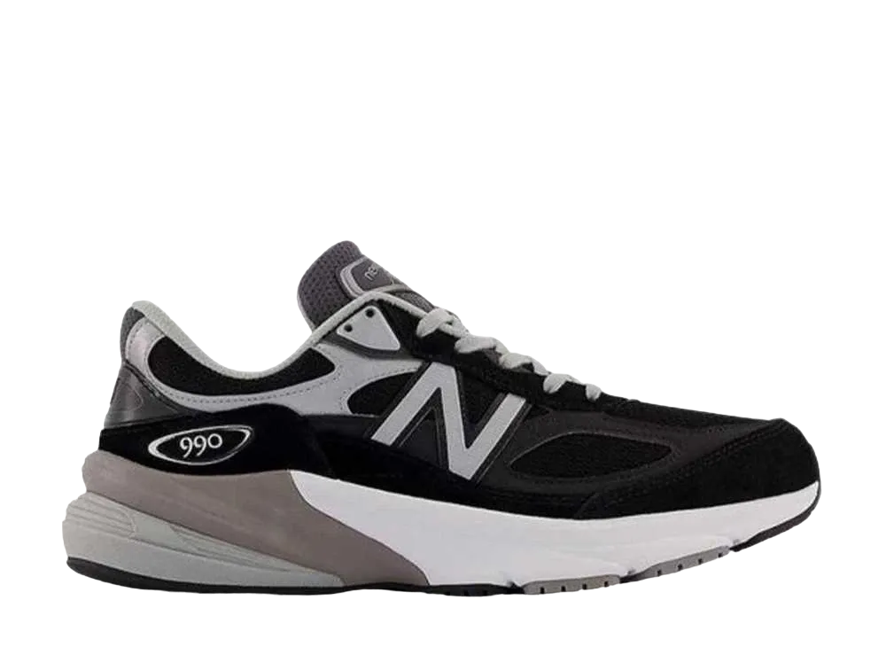 New Balance 990V6 "Black" (Heel Flag Logo)
