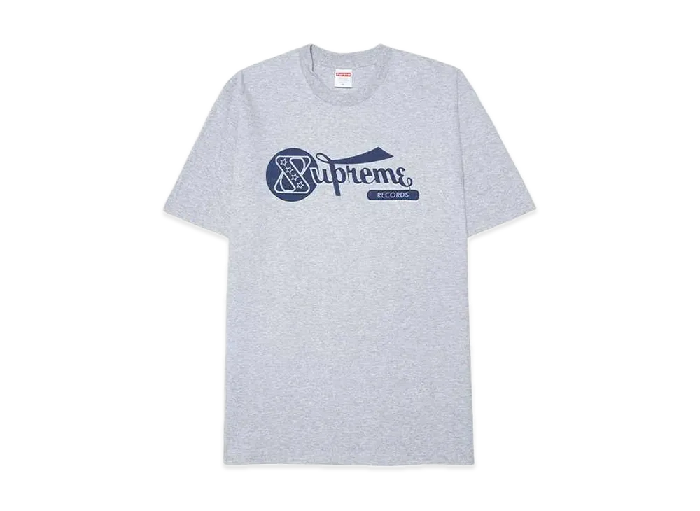 Supreme Records Tee "Heather Grey"