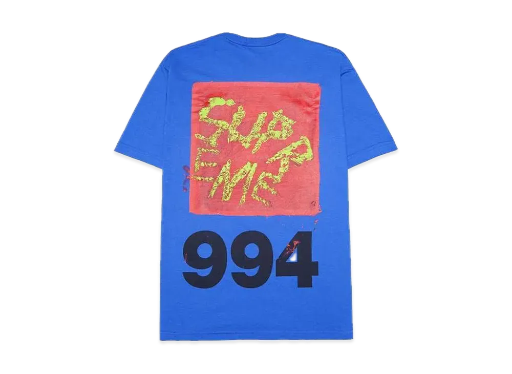 Supreme Paint Tee "Royal"