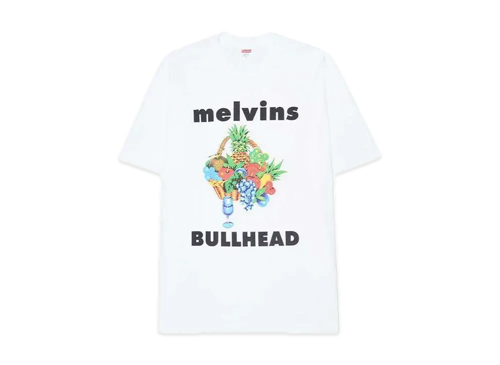 Supreme x Melvins Bullhead Tee "White"