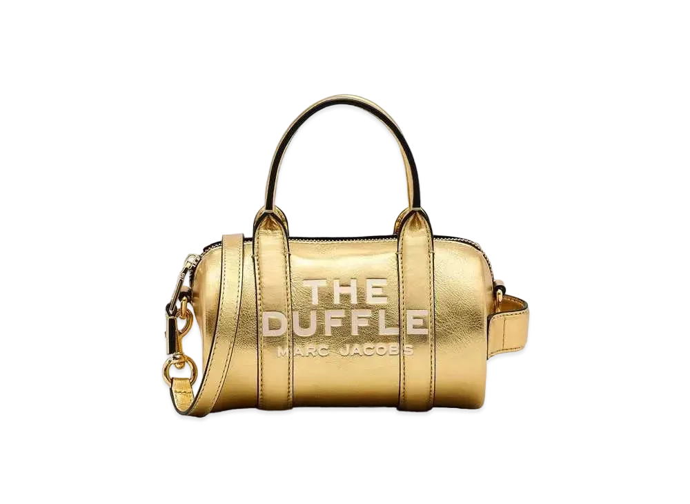 Marc Jacobs The Metallic Duffle Bag Mini "Gold"