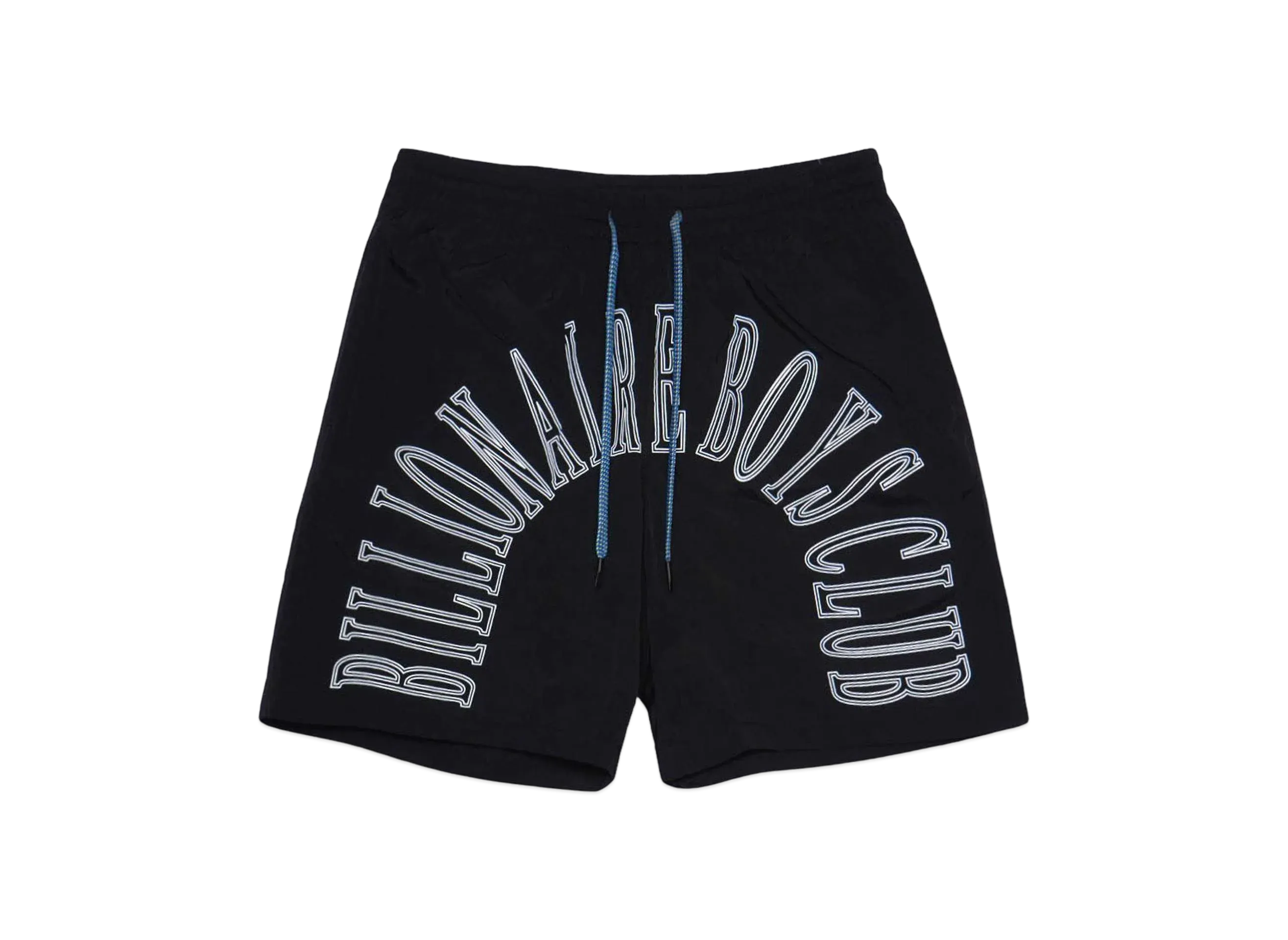 BILLIONAIRE BOYS CLUB BB SUNRISE REFLECTIVE PRINT SHORTS "BLACK"