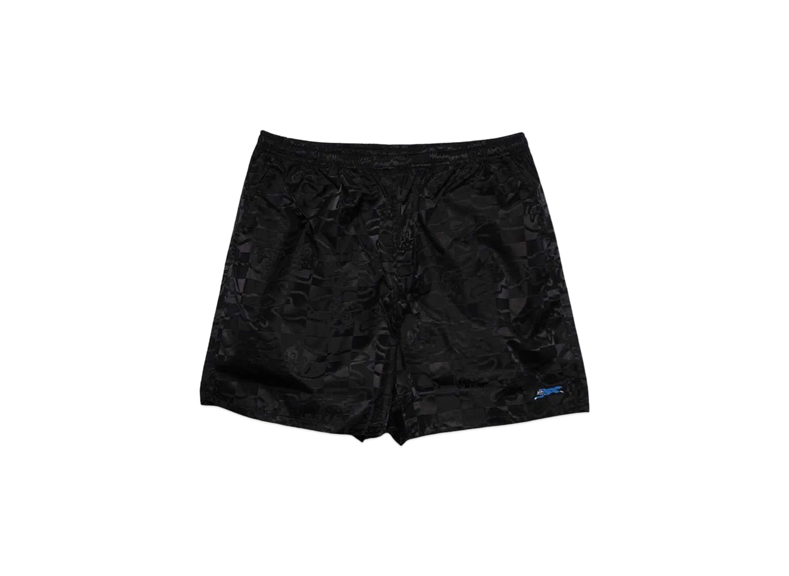 ICECREAM RUNNING CHECK NYLON BAGGIES SHORTS "BLACK"