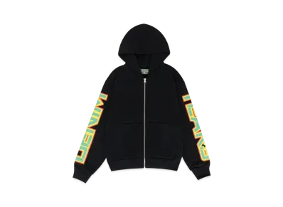 DENIM TEARS Spring Gardens Zip Hoodie "Black"