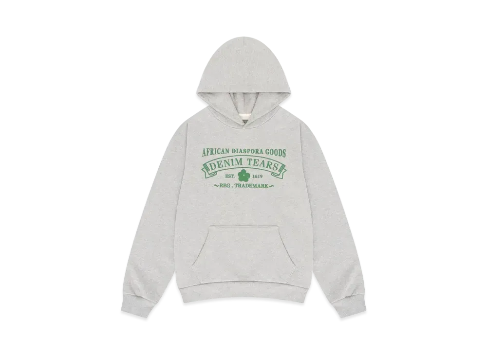 DENIM TEARS ADG Hoodie "Grey"