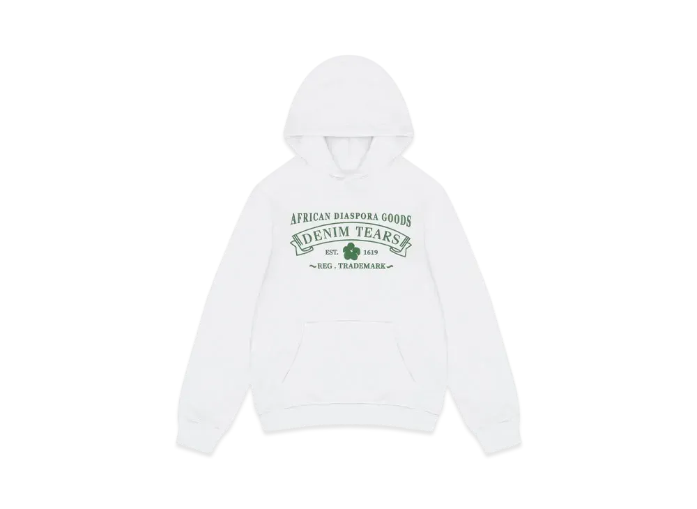 DENIM TEARS ADG Hoodie "White"