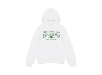 DENIM TEARS ADG Hoodie "White"