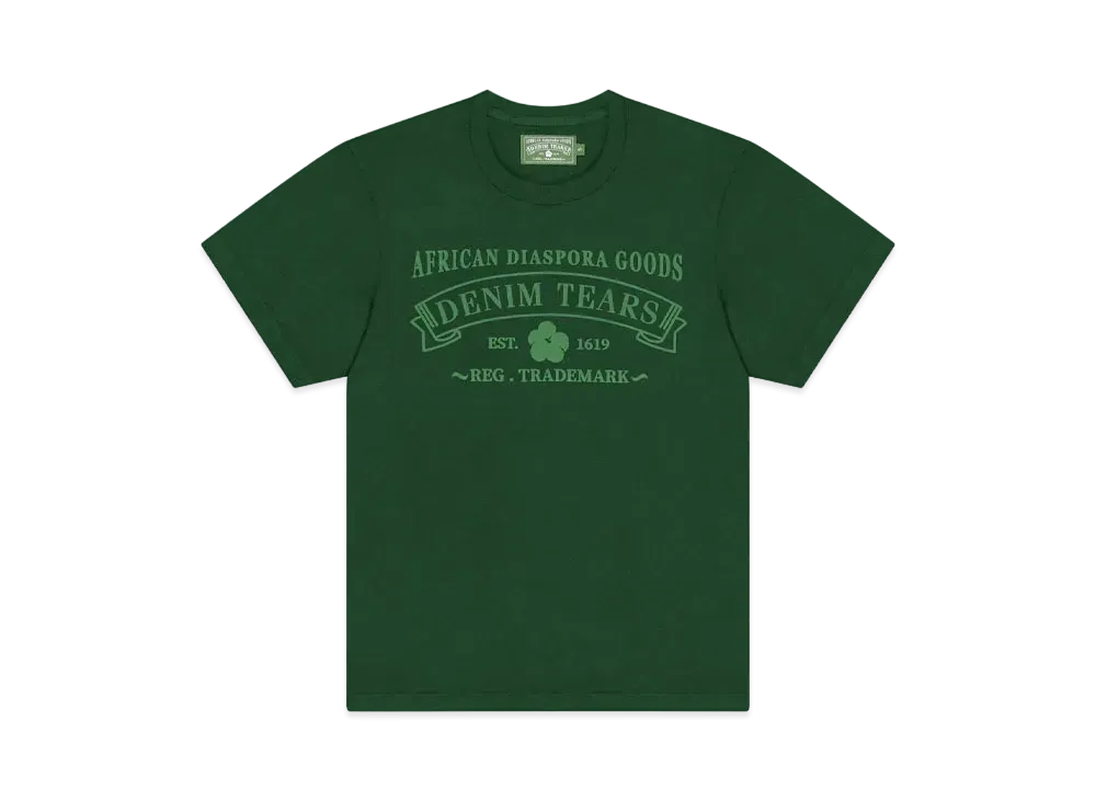 DENIM TEARS ADG Tee "Green"