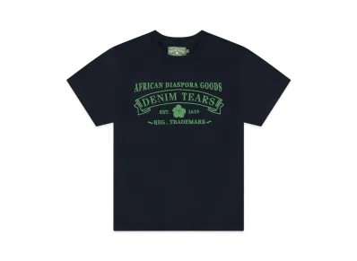 DENIM TEARS ADG Tee "Navy"