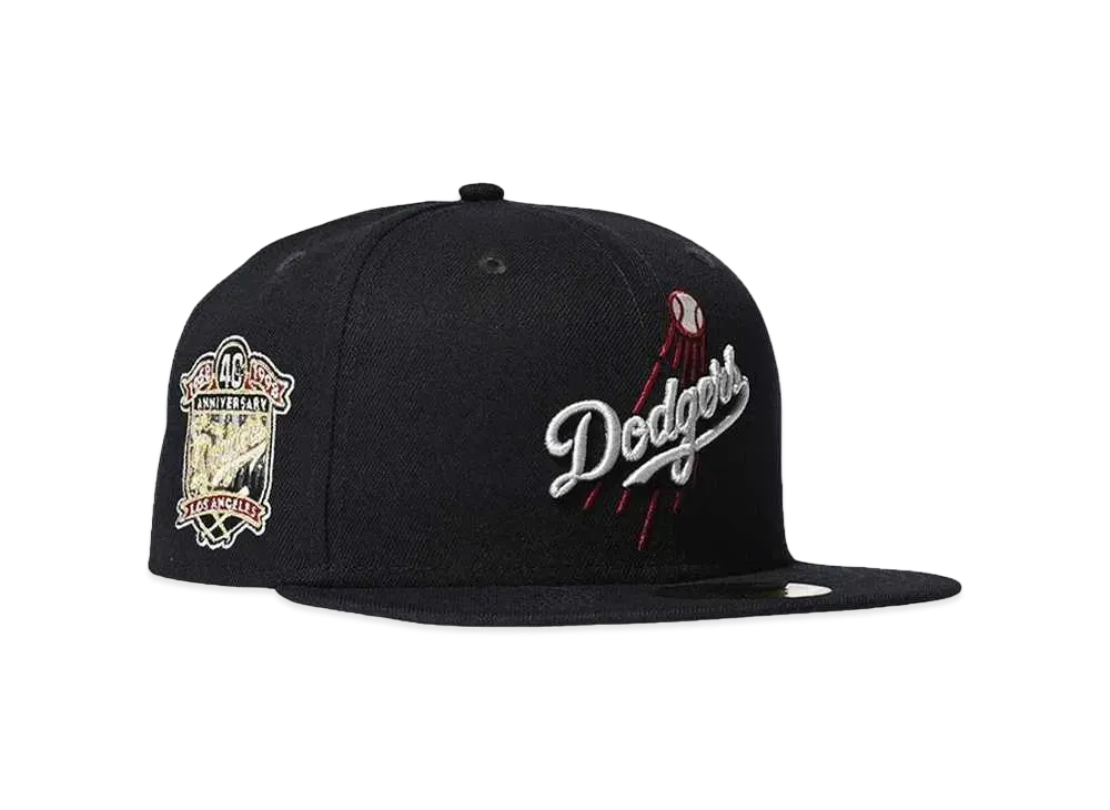 HOME GAME LOS ANGELES DODGERS CO 40th ANV 59FIFTY "NAVY"
