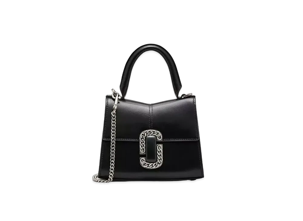 Marc Jacobs The St. Marc Top Handle Mini "Black/Silver"