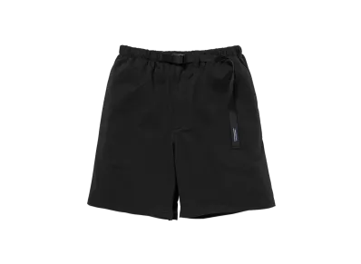 DESCENDANT Clasp Webbing Shorts "Black"