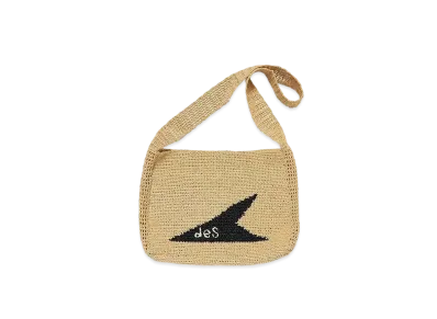 DESCENDANT Cetus Raffia Bag "Beige"