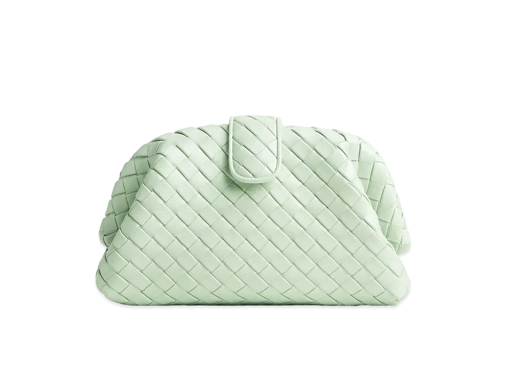 Bottega Veneta Teen Lauren 1980 With Chain "Fresh mint"