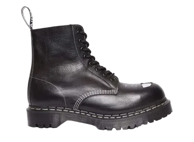 Dr.Martens 1460 Pascal Steel Toe 8-Eye Boots "Black"