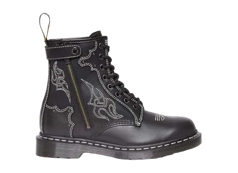 Dr.Martens 1460 Gothic Americana 8-Eye Boots "Black"
