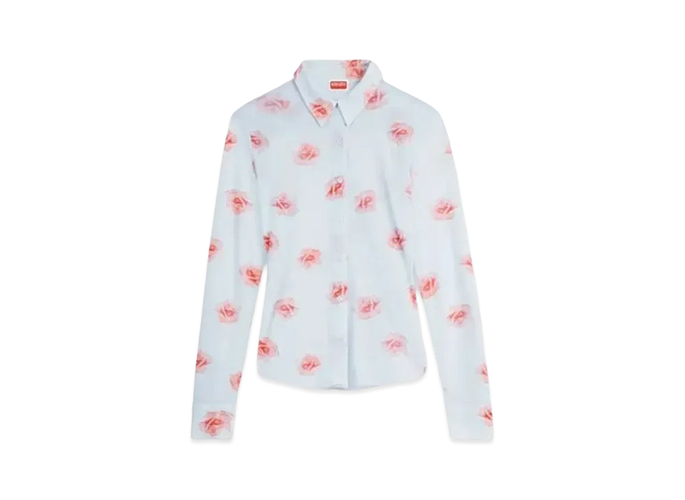 KENZO 'ROSE' Fit Shirt "Light Blue"