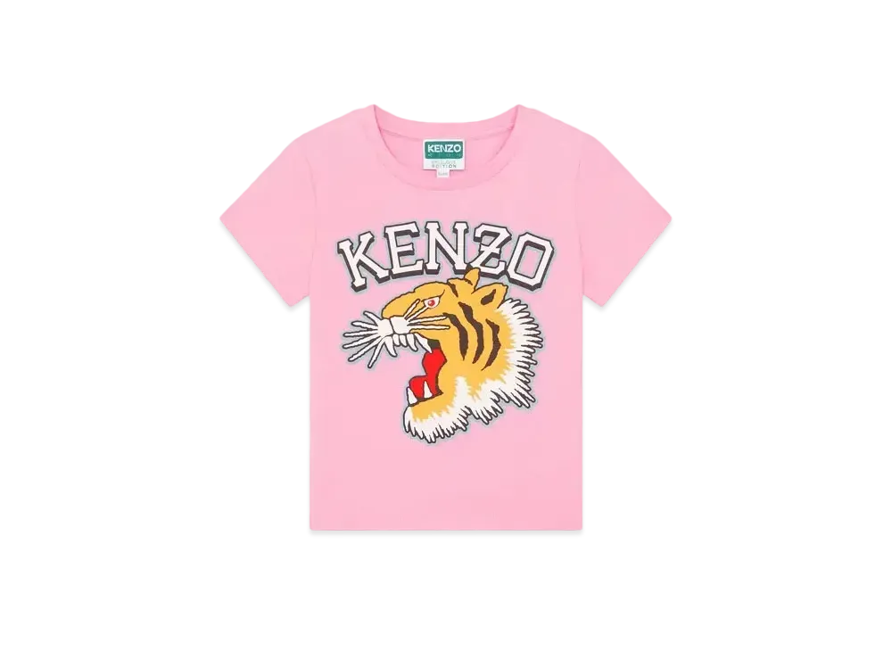 KENZO Short Sleeve T-shirt "Rose"