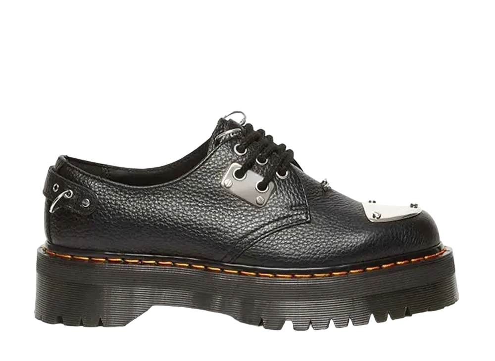 ドクターマーチン 1461 クアッド ハードウェア 3ホール シューズ "ブラック"