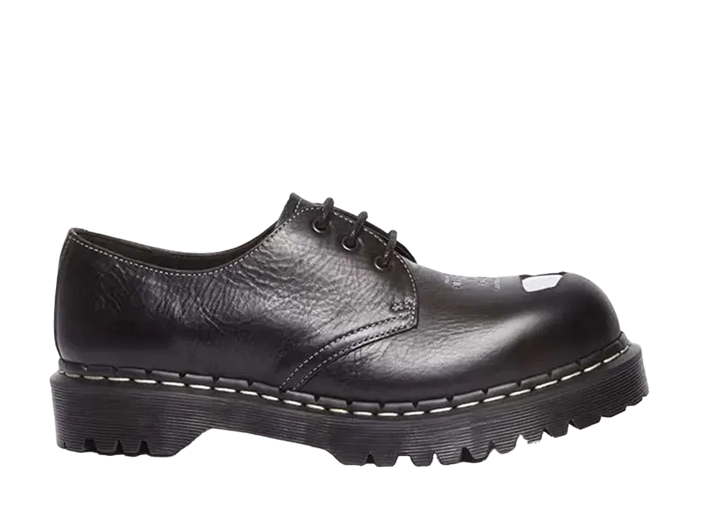 Dr.Martens 1461 Steel Toe 3-Eye Shoes "Black"