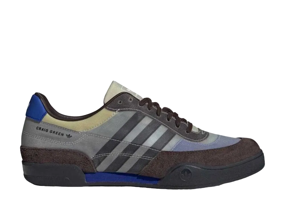 Craig Green × adidas Squash Polta AKH "Dark Brown/Grey/Lucid Blue"