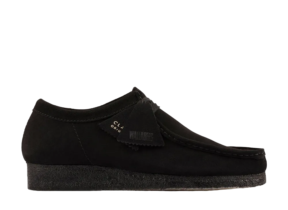 クラークス ワラビー "ブラックスウェード"