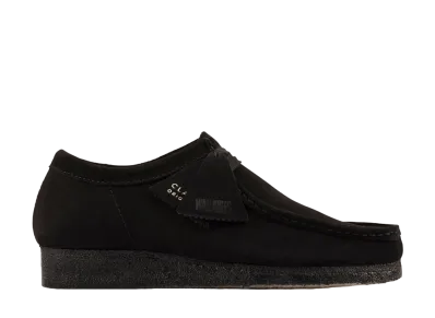 Clarks Wallabee "Black Suede"