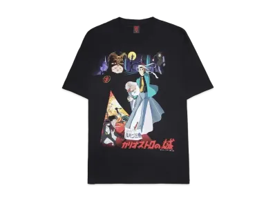 Geeks Rule 15 Silkscreen Printing x Lupin the Third The castle of cagliostro "Black"