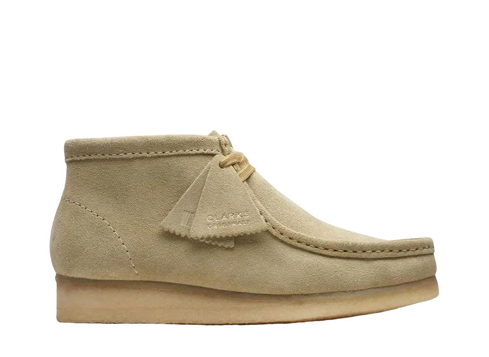 クラークス ウィメンズ ワラビーブーツ "メープルスウェード"