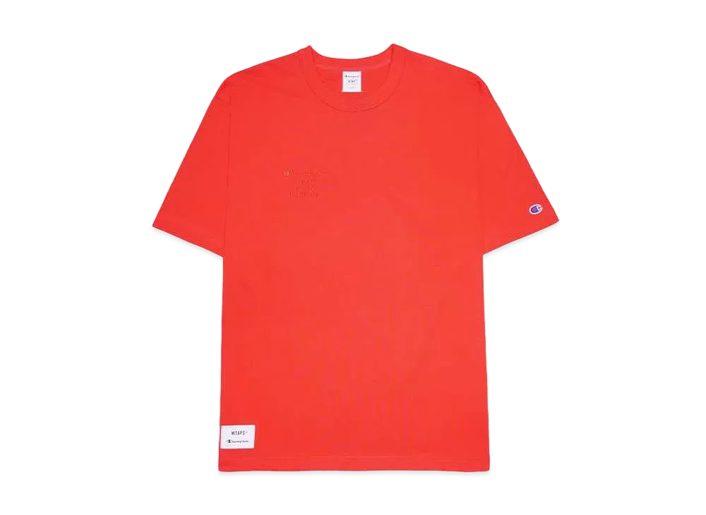 Wtaps x Champion Academy S/S T-Shirts "Orange"
