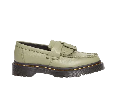 Dr.Martens Women's Adrian Tassel Loafers "Muted Olive"