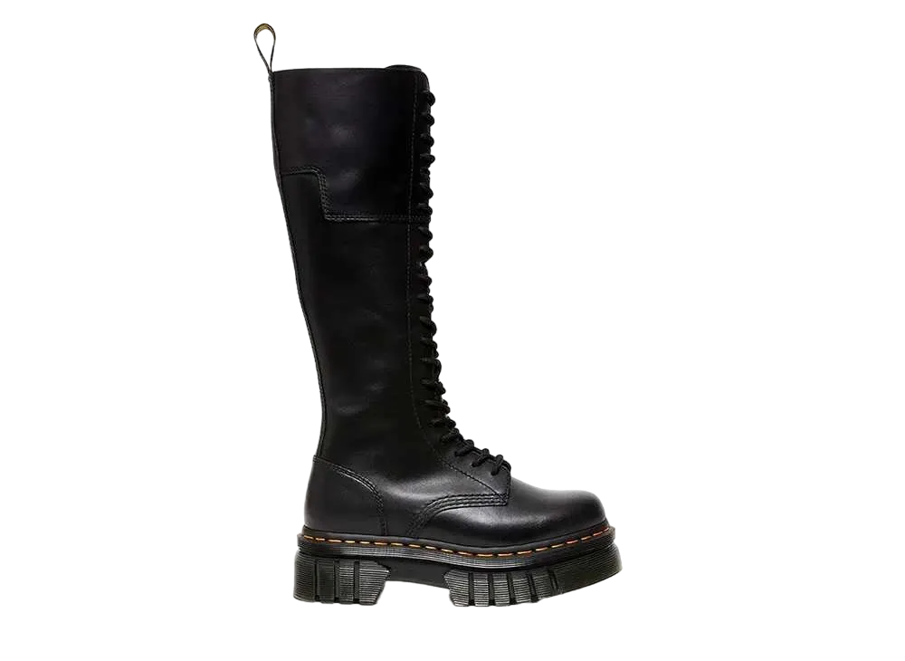 Dr.Martens Women's Audrick 20-Eye Boots "Black"